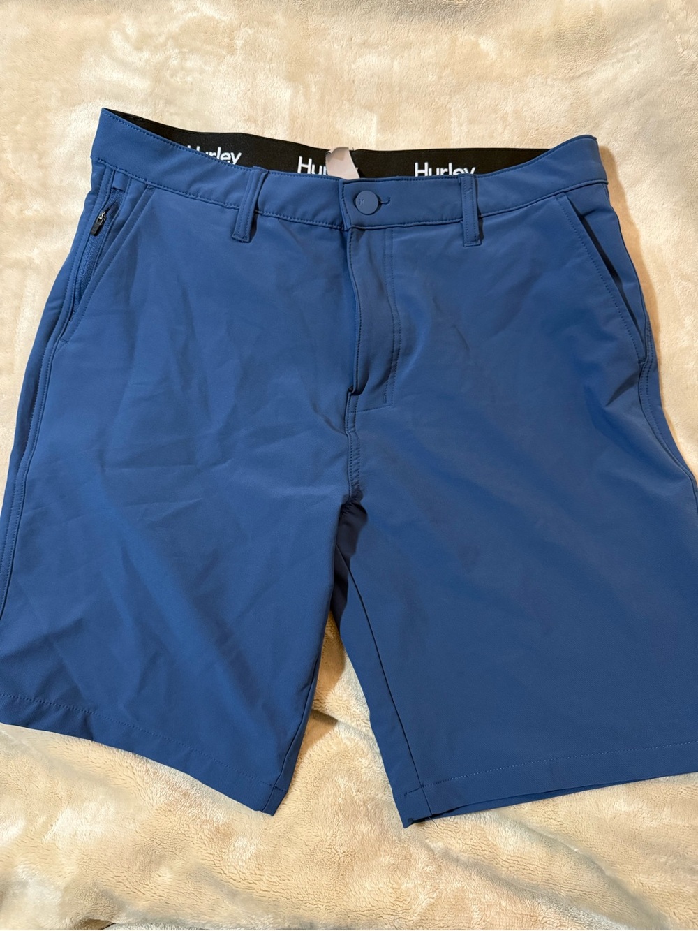 Hurley Men’s Blue Performance Hybrid Shorts Size 34